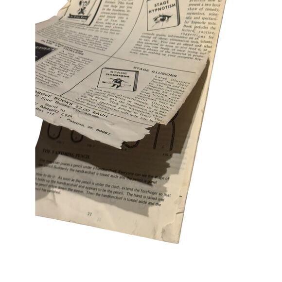 Fifty TV Magic Tricks Booklet Original Marshall Brodien Magician Card Trick READ - Picture 3 of 7